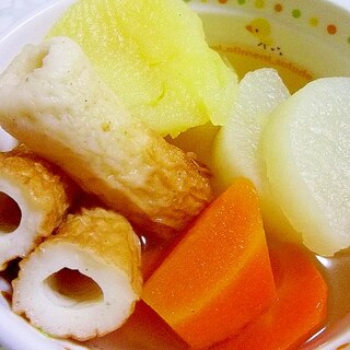 子ども喜ぶ♪ちくわと根菜の洋風煮